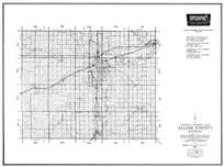 Saline County, Salina, Bridgeport, Hedville, Brooksville, Solomon, New Cambria, Shipton, Gypsum, Kansas State Atlas 1958 County Highway Maps